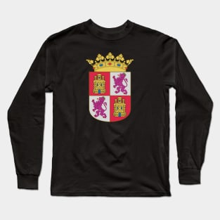 Coat of arms of Castile and León Long Sleeve T-Shirt